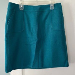 Teal Talbots skirt, never worn
